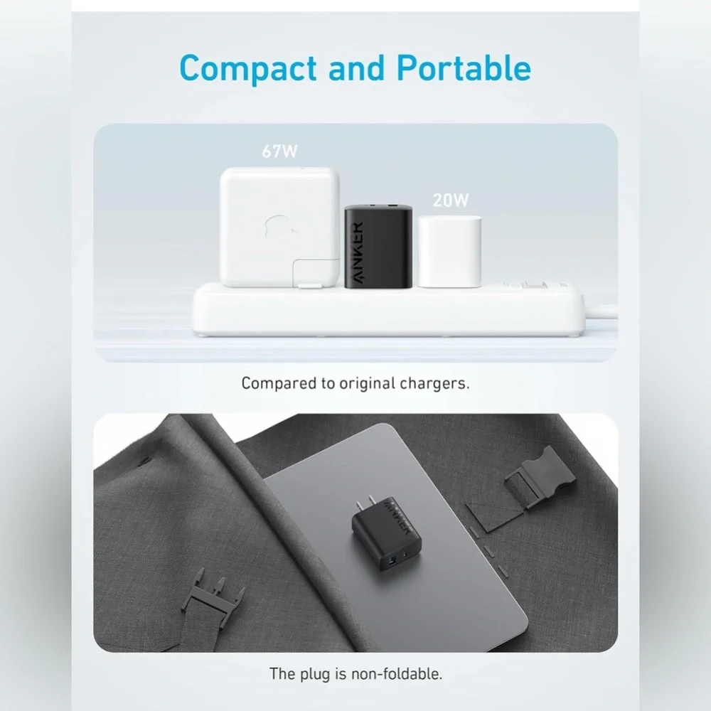 Anker Dual Port USB Wall Charger Set